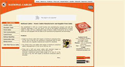 Desktop Screenshot of nationalcables.com