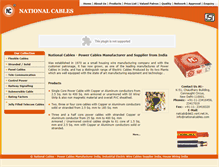 Tablet Screenshot of nationalcables.com